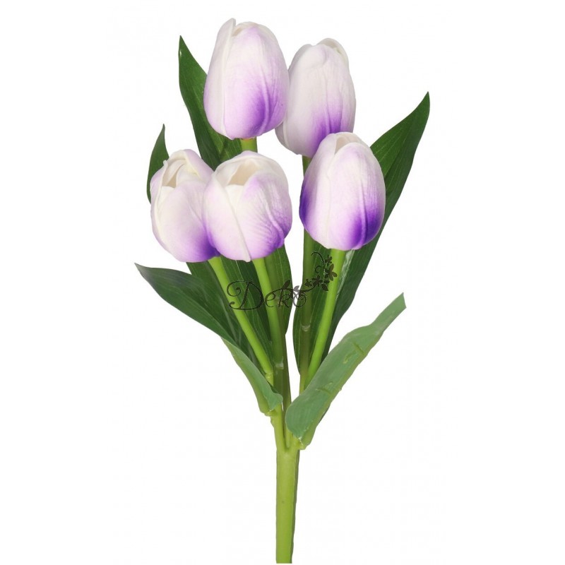 TULIPANY BUKIET TULIPANÓW GUMOWANE GUMOWE SILIKONOWE JAK ŻYWE