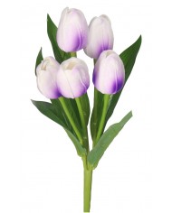 TULIPANY BUKIET TULIPANÓW GUMOWANE GUMOWE SILIKONOWE JAK ŻYWE