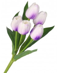 TULIPANY BUKIET TULIPANÓW GUMOWANE GUMOWE SILIKONOWE JAK ŻYWE