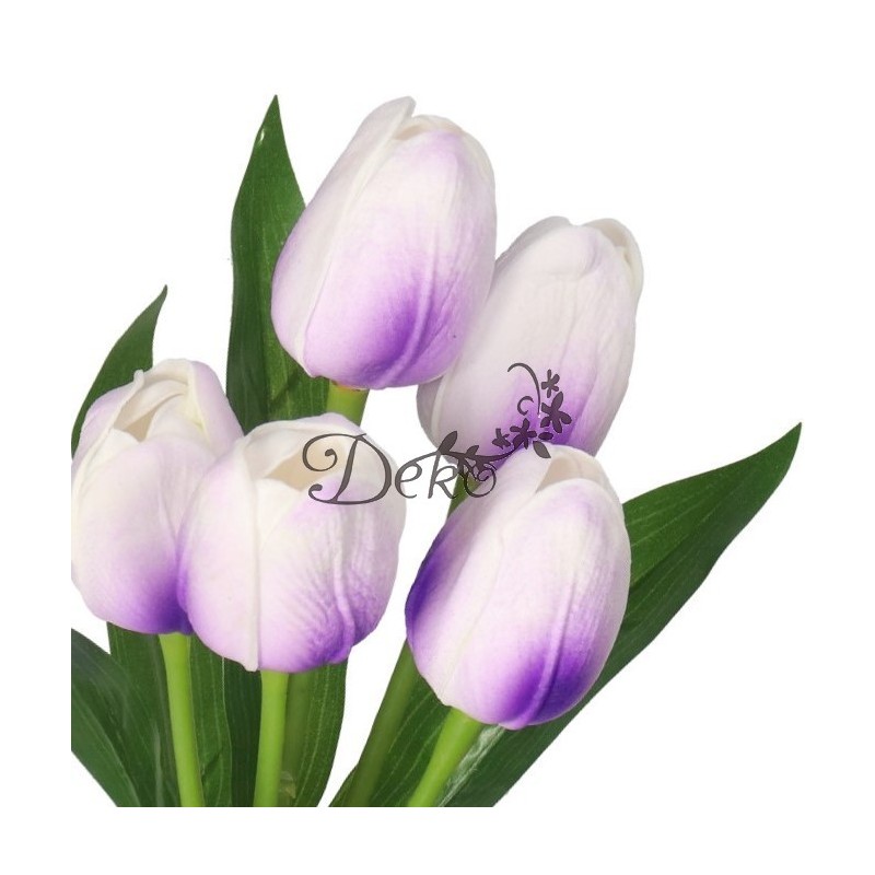 TULIPANY BUKIET TULIPANÓW GUMOWANE GUMOWE SILIKONOWE JAK ŻYWE