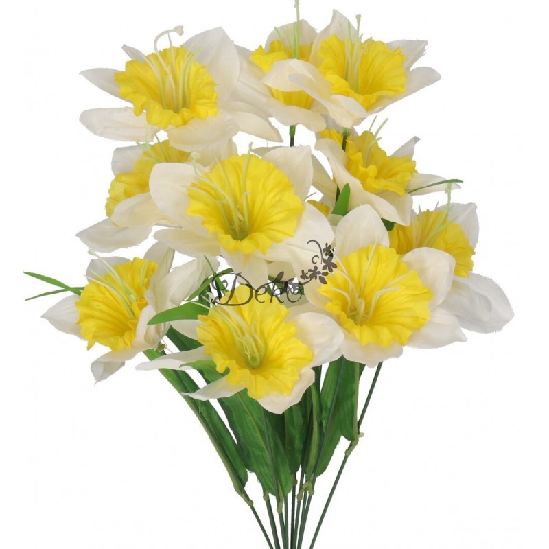 ŻONKILE BUKIET ŻONKILI GĘSTY DUŻY SZTUCZNE KWIATY