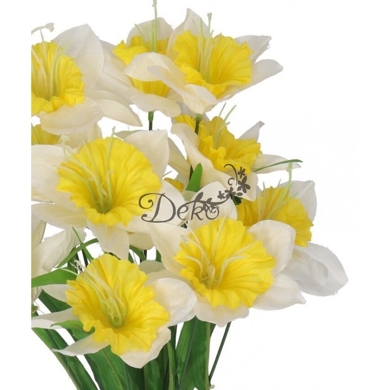 ŻONKILE BUKIET ŻONKILI GĘSTY DUŻY SZTUCZNE KWIATY