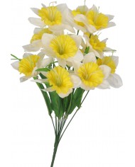 ŻONKILE BUKIET ŻONKILI GĘSTY DUŻY SZTUCZNE KWIATY