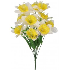 ŻONKILE BUKIET ŻONKILI GĘSTY DUŻY SZTUCZNE KWIATY