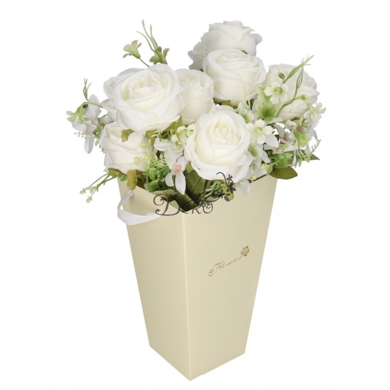 PUDEŁKO TOREBKA NA KWIATY FLOWER BOX 27 CM