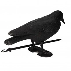 KRUK DUŻY ODSTRASZACZ GOŁĘBI PTAKÓW SZPAKÓW BALKON