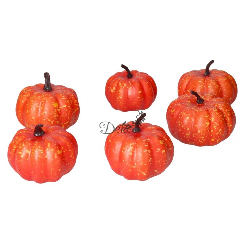 SZTUCZNE DYNIE DEKORACJE JESIENNE DUŻY ZESTAW JESIEŃ DYNIA