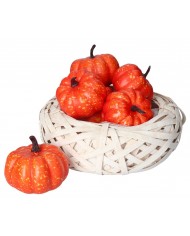 SZTUCZNE DYNIE DEKORACJE JESIENNE DUŻY ZESTAW JESIEŃ DYNIA