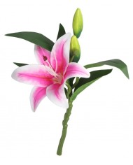 SZTUCZNE KWIATY GAŁĄZKI LILIA JAK ŻYWA KWIAT LILII