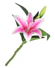 SZTUCZNE KWIATY GAŁĄZKI LILIA JAK ŻYWA KWIAT LILII