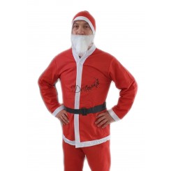 STRÓJ ŚWIĘTEGO MIKOŁAJA ZESTAW PRZEBRANIE KOSTIUM