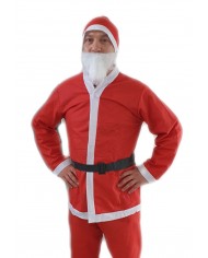 STRÓJ ŚWIĘTEGO MIKOŁAJA ZESTAW PRZEBRANIE KOSTIUM