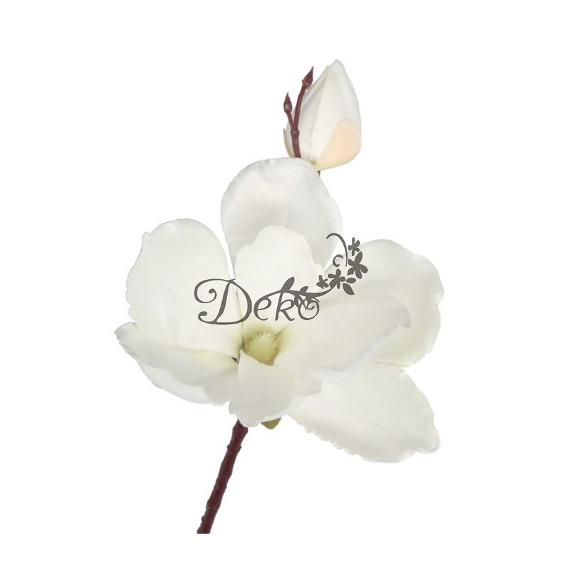 SZTUCZNE KWIATY ROŚLINY GAŁĄZKI GAŁĄZKA MAGNOLIA 35CM