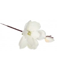 SZTUCZNE KWIATY ROŚLINY GAŁĄZKI GAŁĄZKA MAGNOLIA 35CM