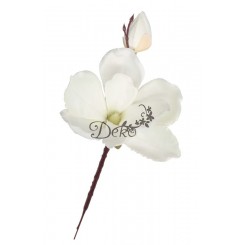 SZTUCZNE KWIATY ROŚLINY GAŁĄZKI GAŁĄZKA MAGNOLIA 35CM