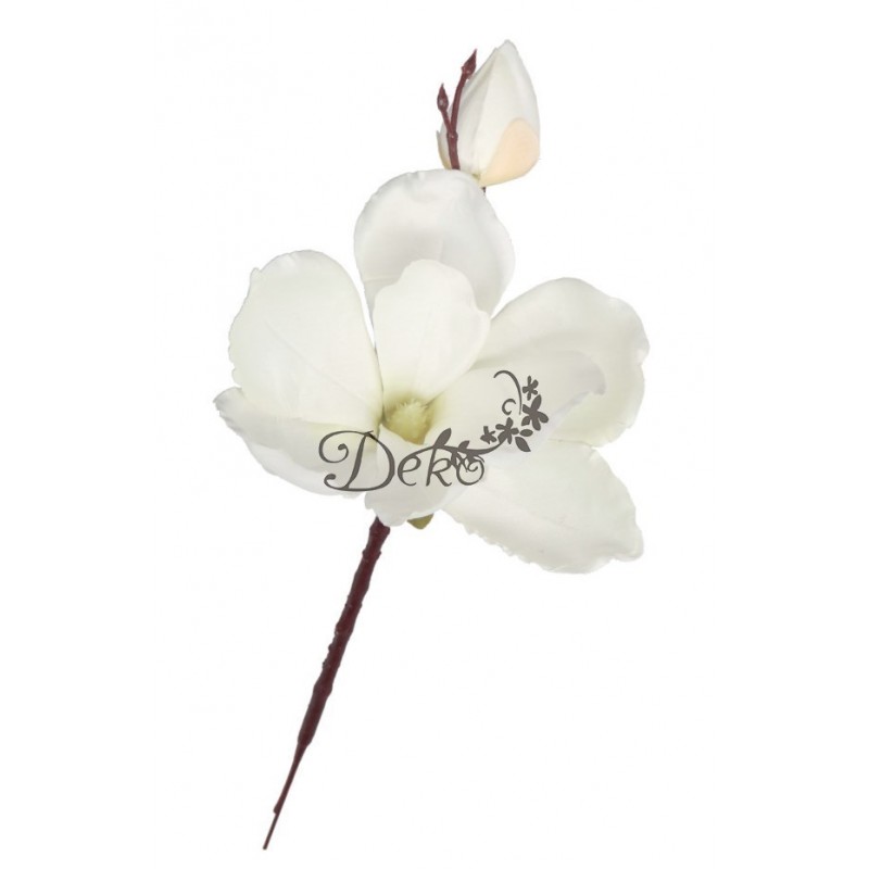 SZTUCZNE KWIATY ROŚLINY GAŁĄZKI GAŁĄZKA MAGNOLIA 35CM