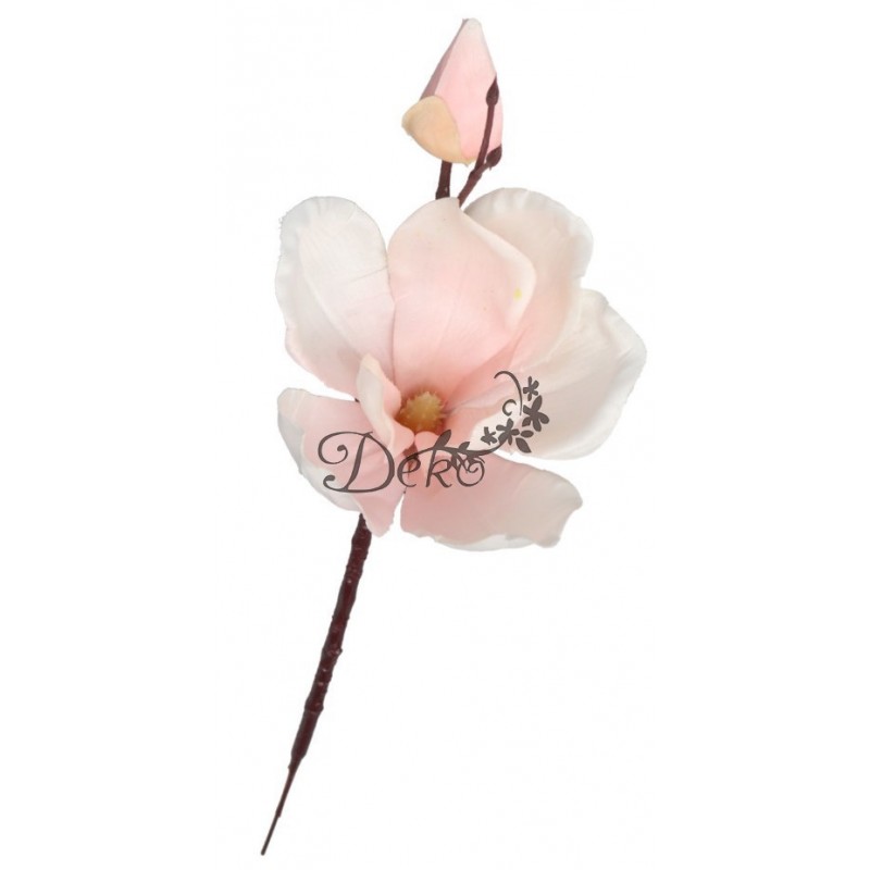 SZTUCZNE KWIATY ROŚLINY GAŁĄZKI GAŁĄZKA MAGNOLIA 35CM