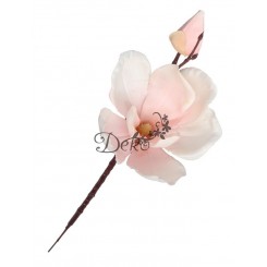 SZTUCZNE KWIATY ROŚLINY GAŁĄZKI GAŁĄZKA MAGNOLIA 35CM