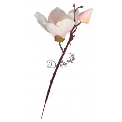 SZTUCZNE KWIATY ROŚLINY GAŁĄZKI GAŁĄZKA MAGNOLIA 35CM