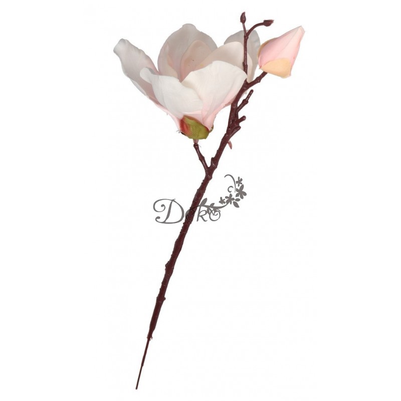 SZTUCZNE KWIATY ROŚLINY GAŁĄZKI GAŁĄZKA MAGNOLIA 35CM