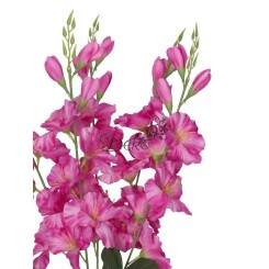 SZTUCZNE KWIATY BUKIET GĘSTY DUŻY MIECZYK MIECZYKI