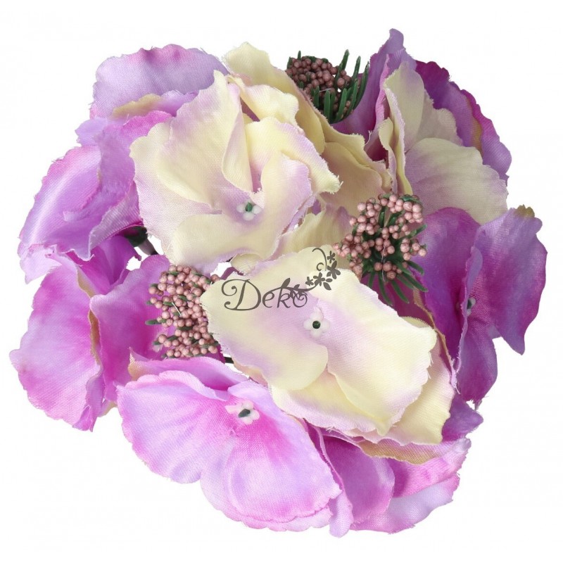 SZTUCZNE KWIATY HORTENSJA GŁÓWKA DO WYRABIANIA XXL