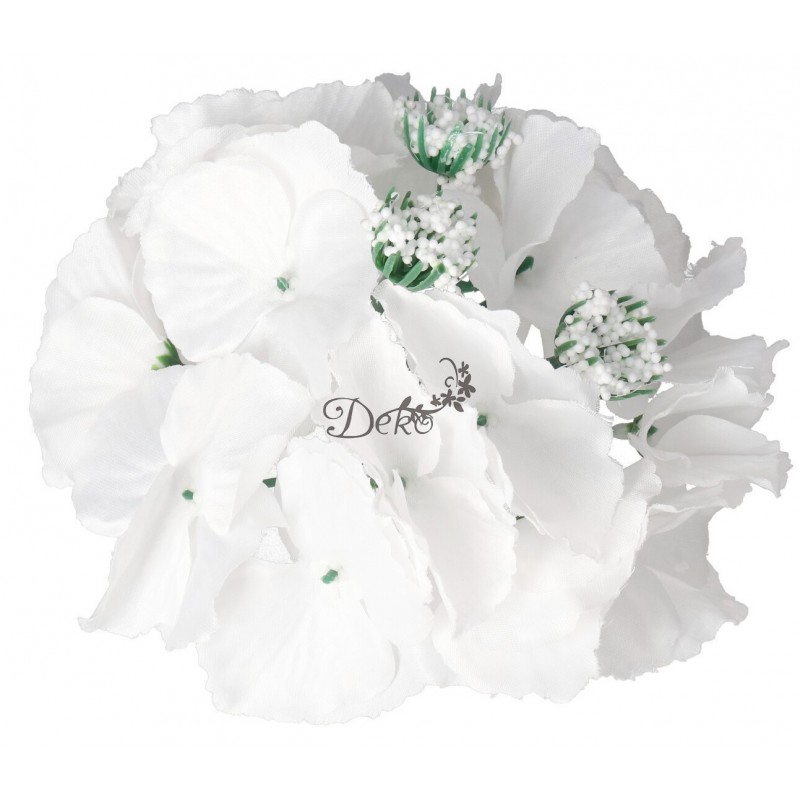 SZTUCZNE KWIATY HORTENSJA GŁÓWKA DO WYRABIANIA XXL