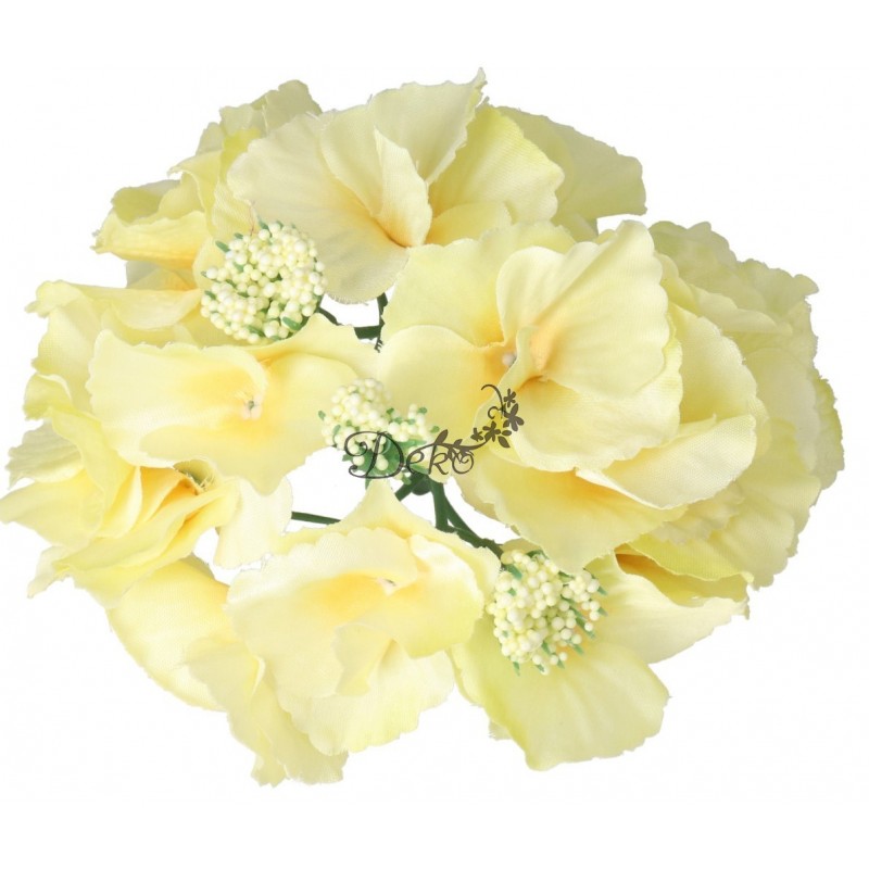 SZTUCZNE KWIATY HORTENSJA GŁÓWKA DO WYRABIANIA XXL