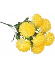 SZTUCZNE KWIATY JAK ŻYWE CHRYZANTEMA BUKIET DUŻY 7 GŁÓWEK