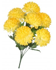 SZTUCZNE KWIATY JAK ŻYWE CHRYZANTEMA BUKIET DUŻY 7 GŁÓWEK