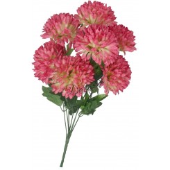 SZTUCZNE KWIATY JAK ŻYWE CHRYZANTEMA BUKIET DUŻY 7 GŁÓWEK