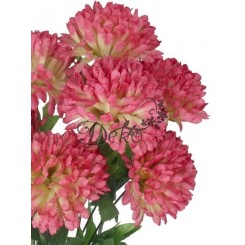 SZTUCZNE KWIATY JAK ŻYWE CHRYZANTEMA BUKIET DUŻY 7 GŁÓWEK