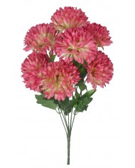 SZTUCZNE KWIATY JAK ŻYWE CHRYZANTEMA BUKIET DUŻY 7 GŁÓWEK