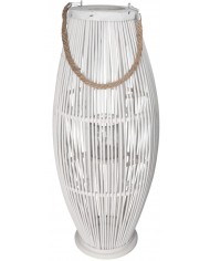 LAMPION BAMBUSOWY RATTANOWY LATARNIA 70 CM