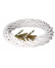 GAŁĄZKA DEKORACYJNA IGLIWIE Z BROKATEM 144 SZT GAŁĄZKI DO STROIKA