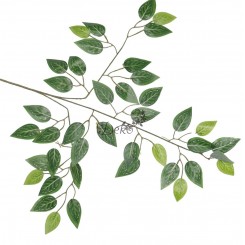 SZTUCZNE KWIATY LIŚĆ LIŚCIE FIKUS BENJAMIN 60CM