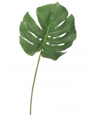 GAŁĄZKA MONSTERA DUŻA KWIATY SZTUCZNE JAK ŻYWE 66 CM
