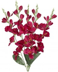 SZTUCZNE KWIATY BUKIET GĘSTY DUŻY MIECZYK MIECZYKI