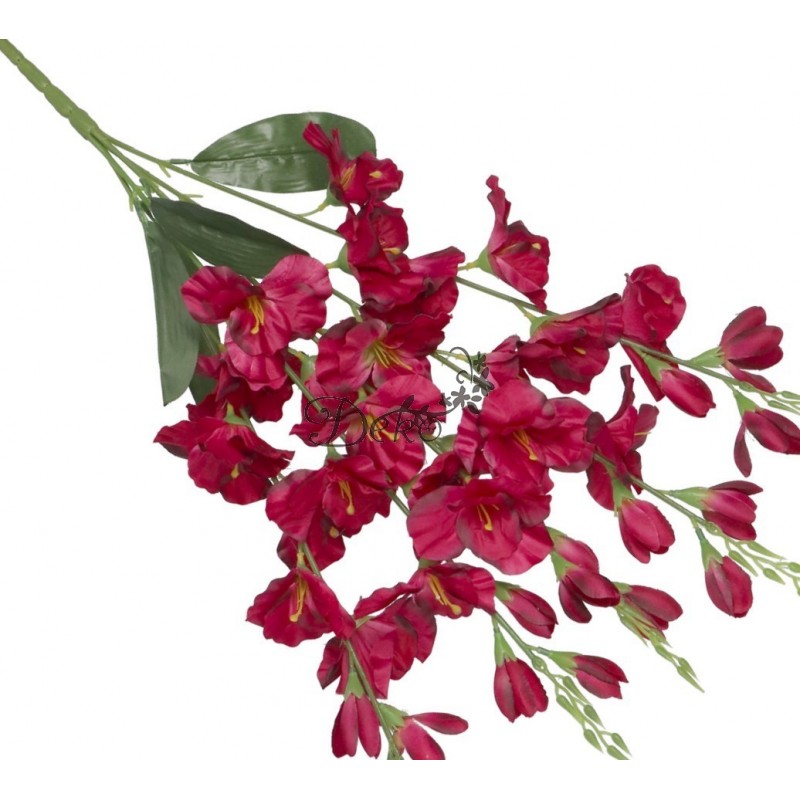 SZTUCZNE KWIATY BUKIET GĘSTY DUŻY MIECZYK MIECZYKI