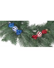 BOMBKI PLASTIKOWE NA CHOINKĘ STROIK 6SZT BOMBKI CHOINKOWE