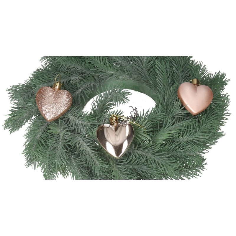 BOMBKI PLASTIKOWE NA CHOINKĘ STROIK 8SZT BOMBKI CHOINKOWE