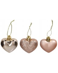 BOMBKI PLASTIKOWE NA CHOINKĘ STROIK 8SZT BOMBKI CHOINKOWE