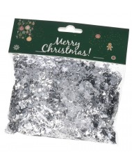 ŚNIEG DEKORACYJNY 50G ŚNIEG DO OZDABIANIA PŁATKI FOLII