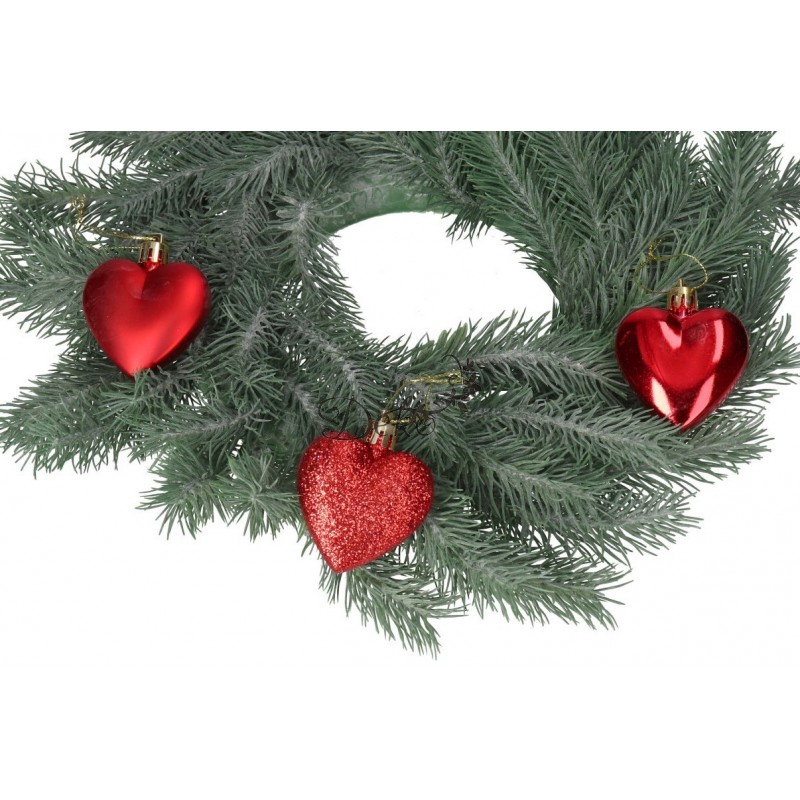 BOMBKI PLASTIKOWE NA CHOINKĘ STROIK 8SZT BOMBKI CHOINKOWE