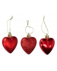 BOMBKI PLASTIKOWE NA CHOINKĘ STROIK 8SZT BOMBKI CHOINKOWE