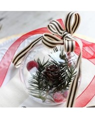 BOMBKA AKRYLOWA KULA PLASTIKOWA 7 CM