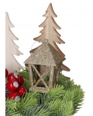 BOMBKI PLASTIKOWE NA CHOINKĘ STROIK BOMBKI CHOINKOWE LATARNIA