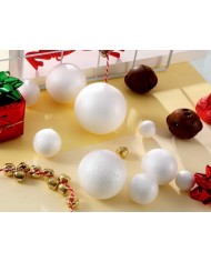 KULA STYROPIANOWA 10 CM KULE BOMBKI STYROPIANOWE