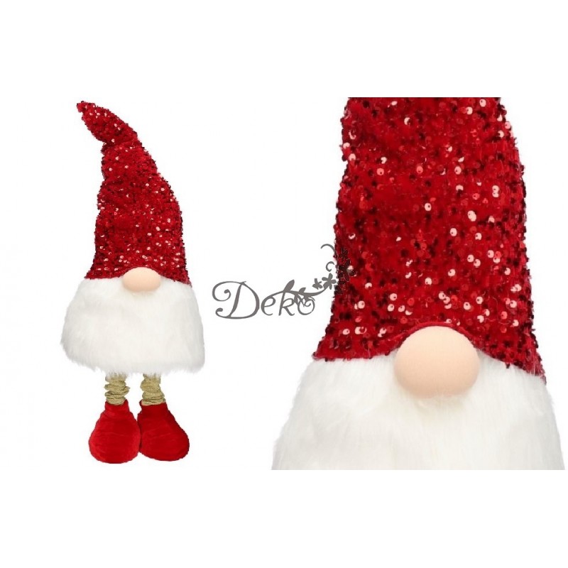 SKRZAT KRASNAL MIKOŁAJ ŚWIĄTECZNY DUŻY 100 CM