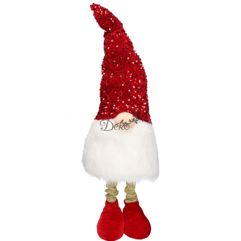 SKRZAT KRASNAL MIKOŁAJ ŚWIĄTECZNY DUŻY 100 CM